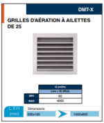GRILLES DE REPRISE  À AILETTES FIXÉES - Image 2
